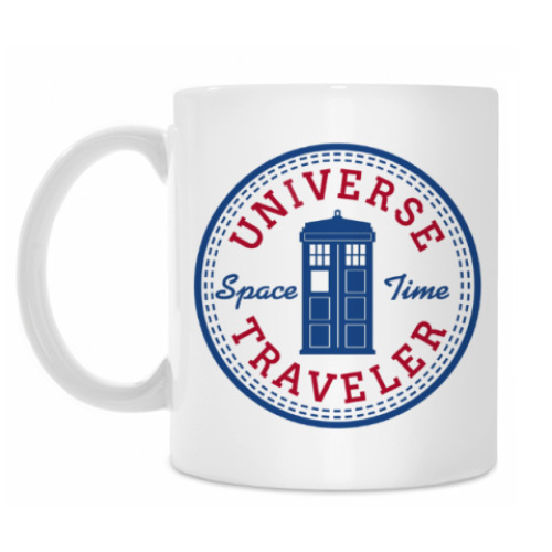 Кружка с принтом Universe Traveler - Doctor Who