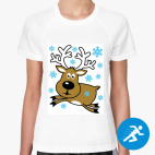 Женская спортивная футболка