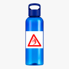 Прозрачная спортивная бутылка