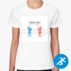 Женская спортивная футболка