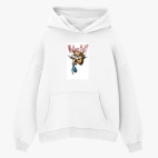 Толстовка худи оверсайз