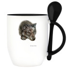 Кружка с ложкой