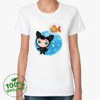 Женская футболка органик