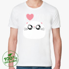 Мужская футболка органик