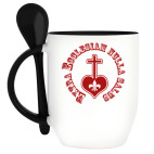 Кружка с ложкой