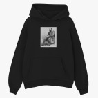 Толстовка худи оверсайз