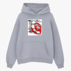 Толстовка худи оверсайз