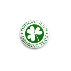 Значок 25 мм Official Irish drinking team