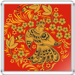 Птица хохлома