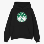 Толстовка худи оверсайз