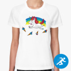 Женская спортивная футболка