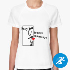 Женская спортивная футболка