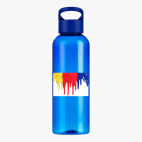 Прозрачная спортивная бутылка