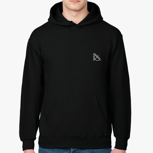 Толстовка худи с принтом Anton Cold