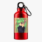 Металлическая бутылка 400 мл UV-DTF