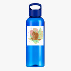 Прозрачная спортивная бутылка