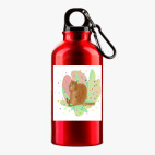 Металлическая бутылка 400 мл UV-DTF