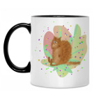 Кружка двухцветная