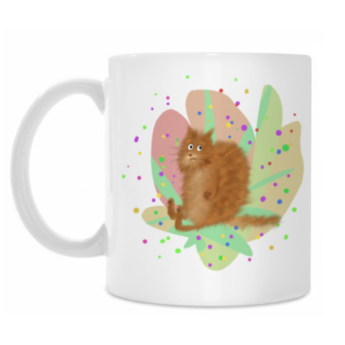 Кружка с принтом «Непонятка»