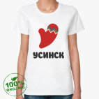 Женская футболка органик