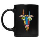 Кружка цветная UV-DTF