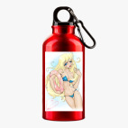 Металлическая бутылка 400 мл UV-DTF