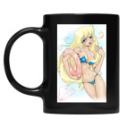 Кружка цветная UV-DTF