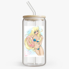 Банка с бамбуковой крышкой