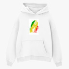 Толстовка худи оверсайз