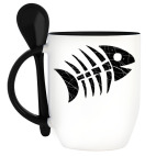 Кружка с ложкой