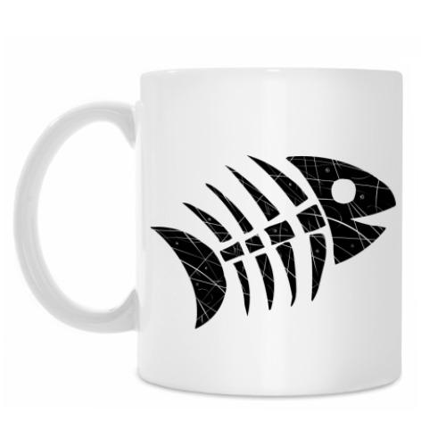 Кружка с принтом Рыба