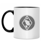 Кружка двухцветная