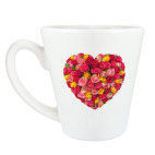 Сердце из роз