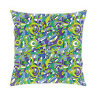 Подушка 35x35 см 'Подводный мир'