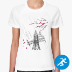 Женская спортивная футболка