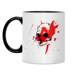 Кружка двухцветная