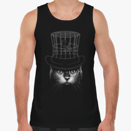 Майка с принтом Джентльмен