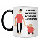 Кружка двухцветная