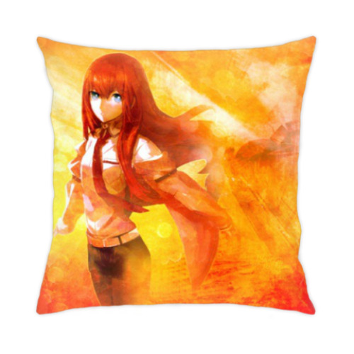 Подушка с принтом Steins;Gate - Kurisu Makise