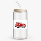 Банка с бамбуковой крышкой