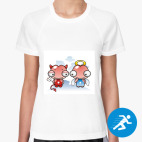 Женская спортивная футболка