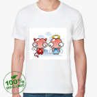 Мужская футболка органик