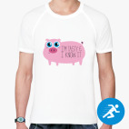 Мужская спортивная футболка