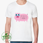 Мужская футболка органик