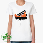 Женская футболка органик