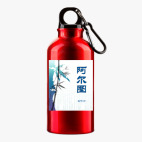 Металлическая бутылка 400 мл UV-DTF