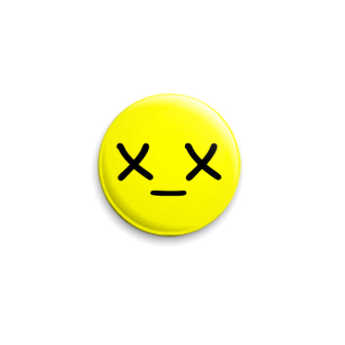 Значок 25мм с принтом  XX