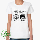 Женская футболка органик