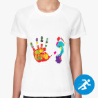 Женская спортивная футболка