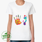 Женская футболка органик